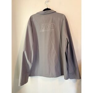 Snap-On Tools 100 Year Anniversary Windbreaker Jacket Gray Mens 3XL Cars Workwea